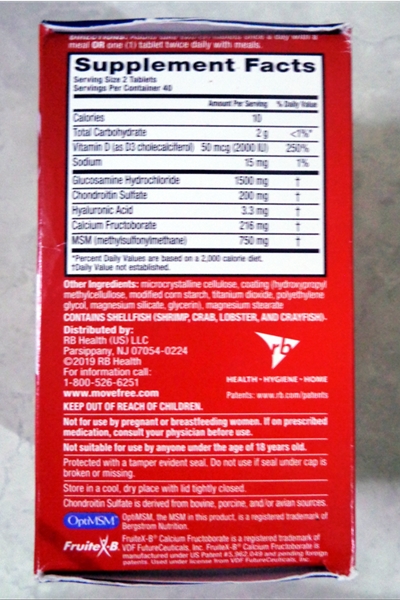 Glucosamine Chondroitin MSM and Vitamin D3 - Ảnh 5