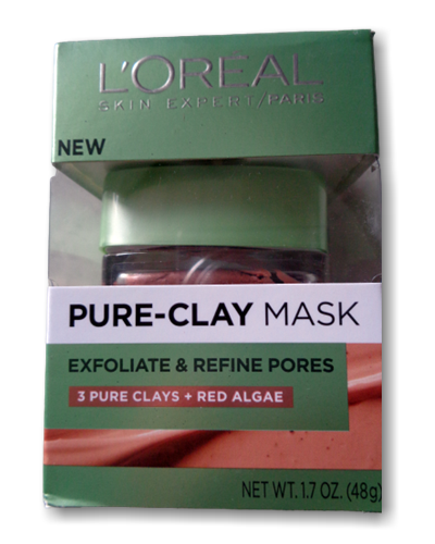 L’Oreal Paris Pure-Clay Mask Exfoliate and Refine Pores