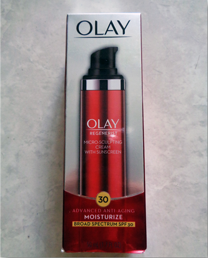 Olay Regenerist Micro-Sculpting Cream with Sunscreen Advanced Anti Aging SPF 30