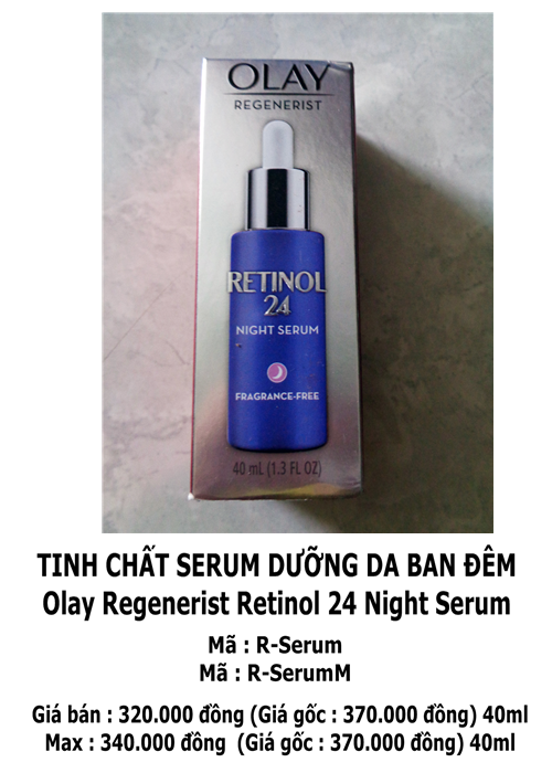 Olay Regenerist Retinol 24 Night Serum